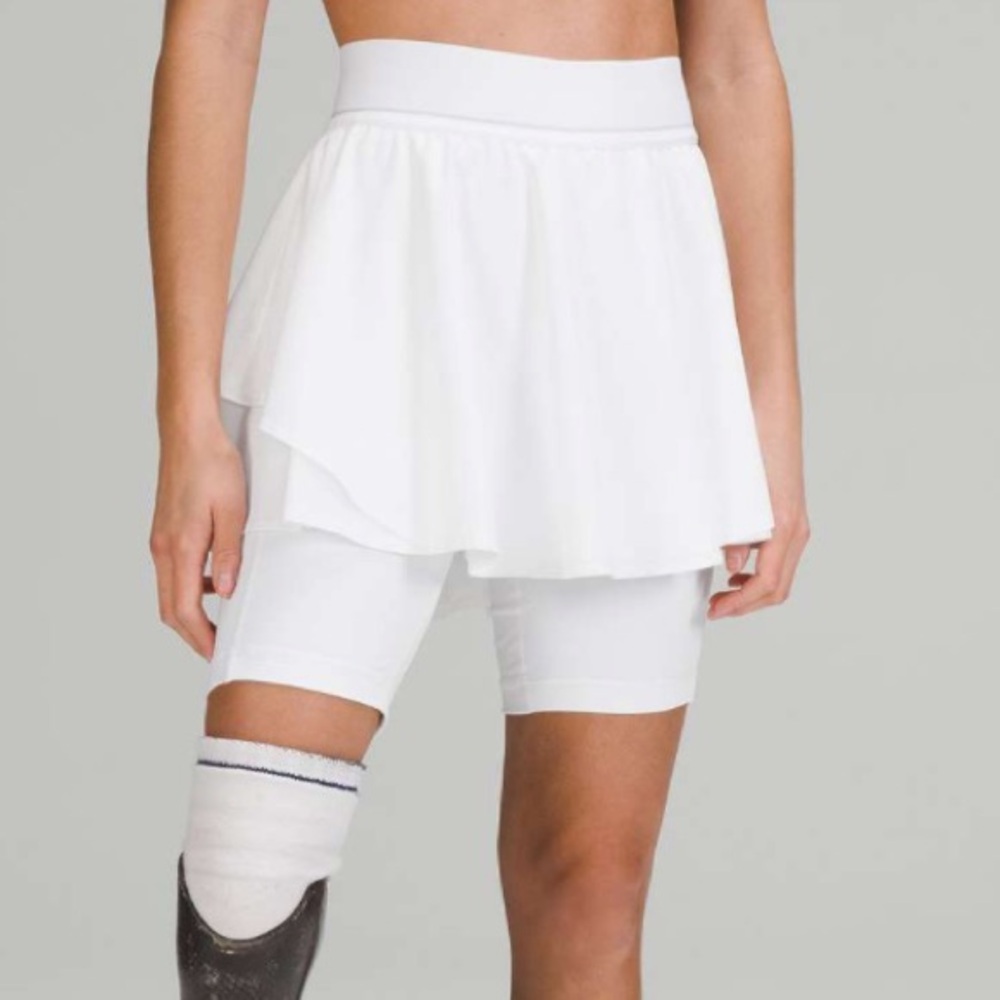 Lululemon Court Rival High-Rise Tennis Skirt